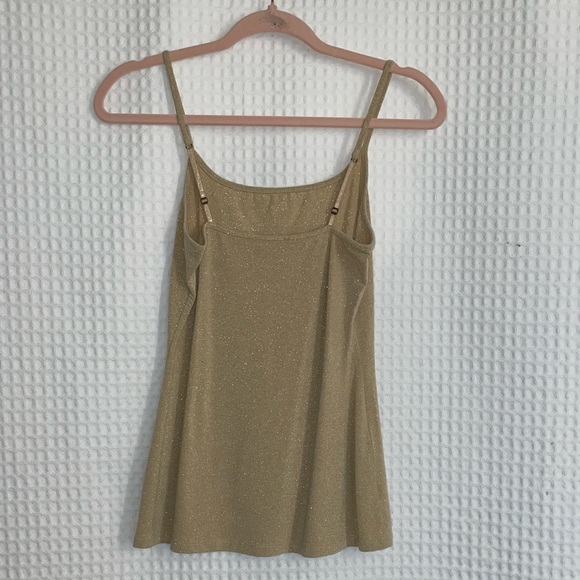 Express crop cardigan (Size S)with gold sparkly tank for underneath (Size XS) - Picture 5 of 9